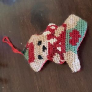 Vintage bear ornament